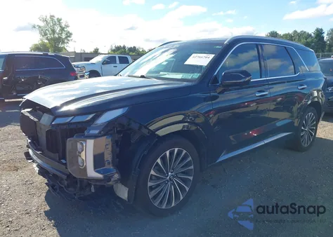 2024 Hyundai Palisade Calligraphy from USA, damaged, VIN KM8R7DGE1RU681332